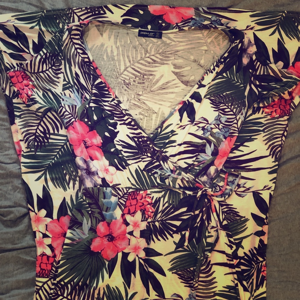 Hi-Low Maxi Dress